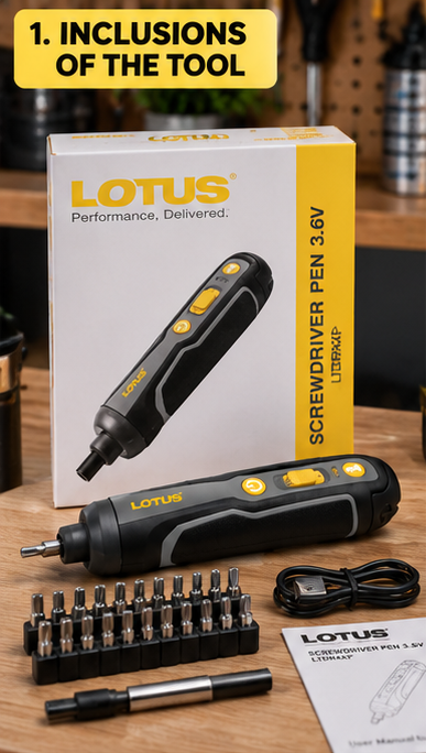 Smart Screwdriver 3.6V LTDR4XP | Hand Tools