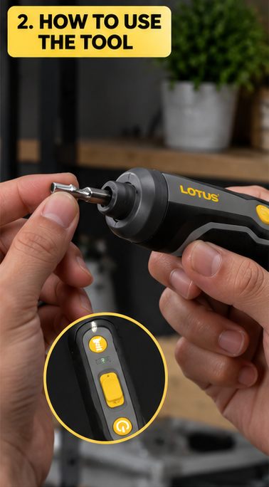 Smart Screwdriver 3.6V LTDR4XP | Hand Tools